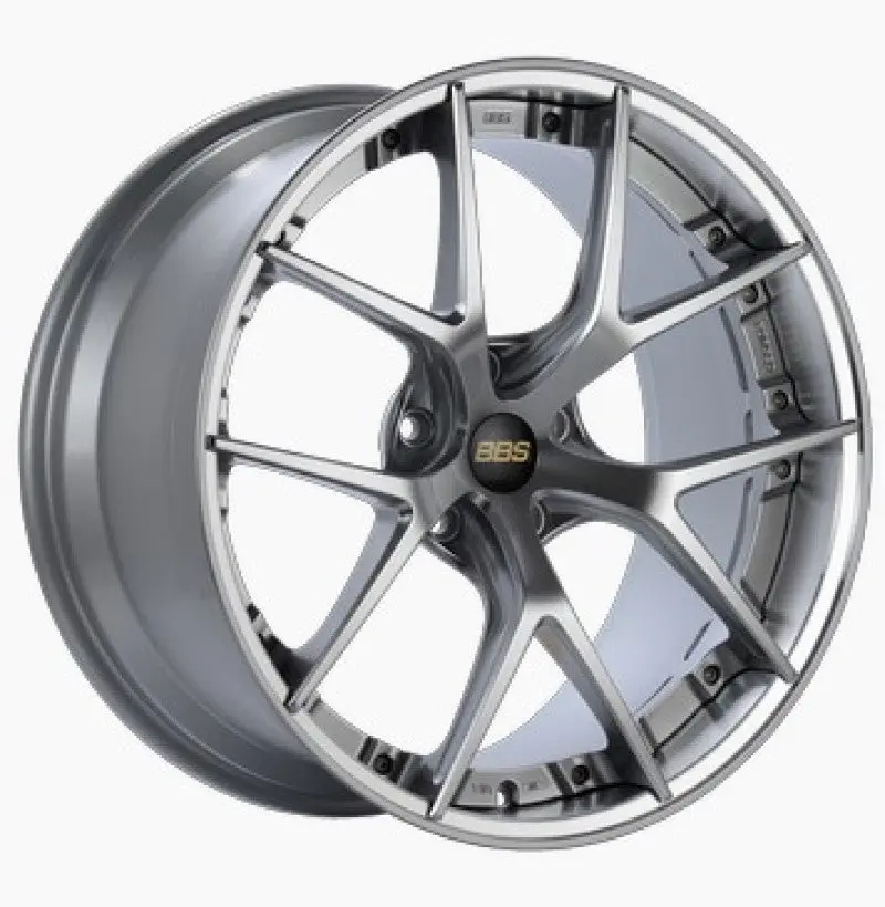 Bbs Ri-S 20X10 5X112 Et38 Diamond Silver Center / Diamond Cut Lip Wheel -82Mm Pfs/Clip Required 1