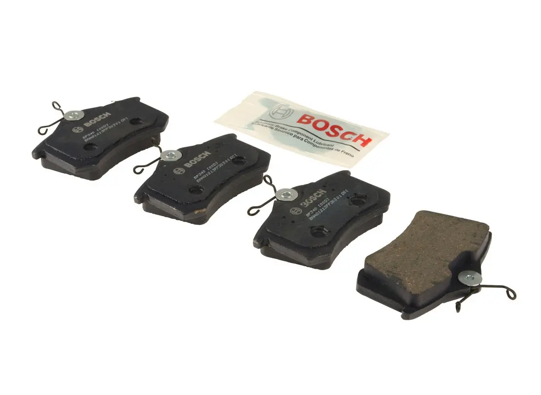 10.1" Bosch Quietcast™ Premium Front Brake Pad Set 1