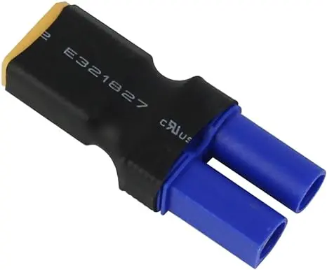 Male Xt60 To Female Ec5 Battery Adapter 1