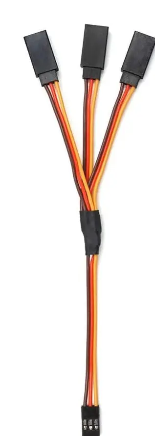 6" Servo 3 Way Splitter Universal 1