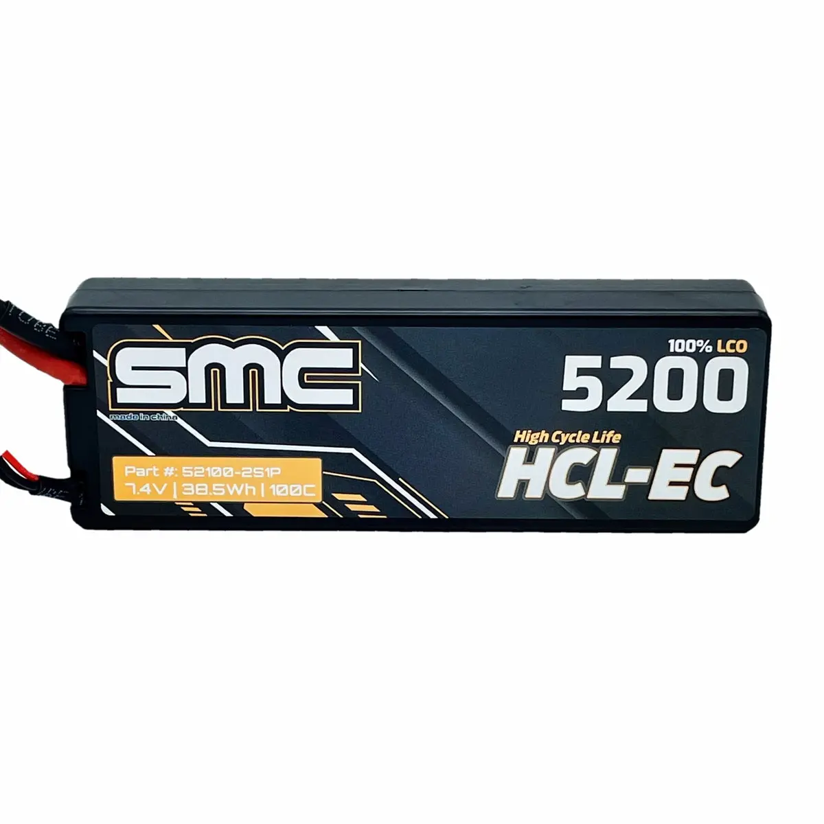 Smc Hcl-Ec 7.4V 5200Mah 100C Wired Hardcase 1