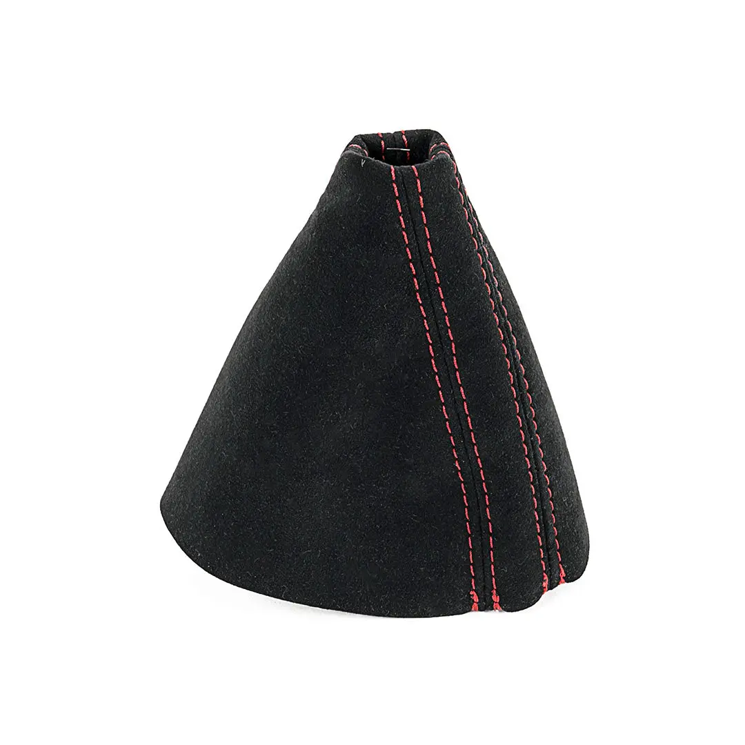 Bfi B7 Passat Manual Shift Boot (Black Alcantara / Silver Stitch) - Clearance 1
