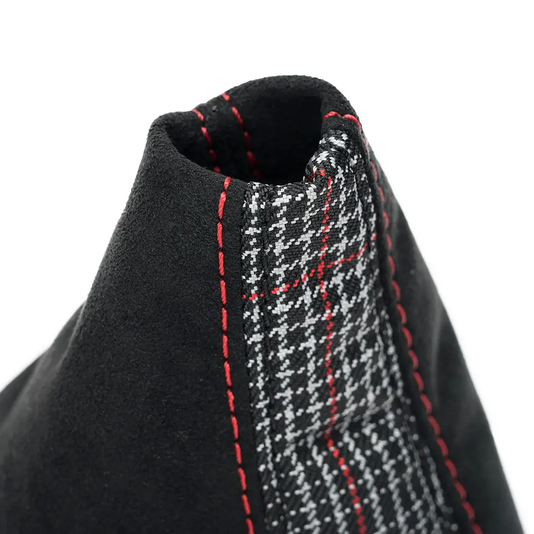 Bfi Mk8 Gti Manual Shift Boot - Tartan Plaid Inlay 3