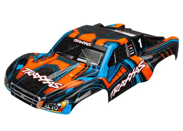 6844 Traxxas  Body, Slash Orange Clipless Body 1