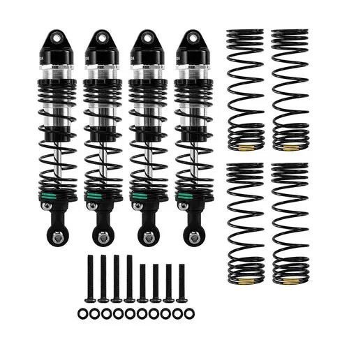 Injora 88Mm Oil Shocks With Progressive Springs For 1/16 Monster Truck Mini Maxx Mini Xrt 1