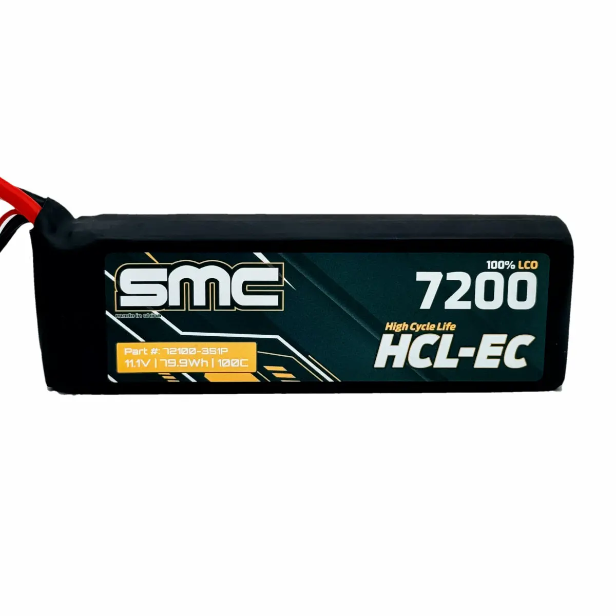 Smc Hcl-Ec 11.1V 7200Mah 100C G10 Protection Plates Trx 1