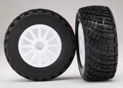 7473 Tires & Wheels, Assembled, Glued 1/10 Rally 1