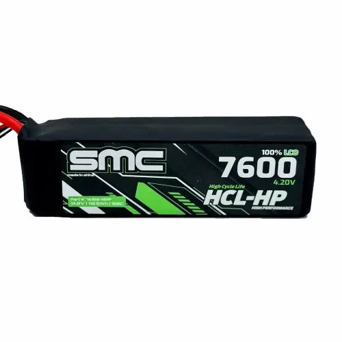Smc Hcl-Hp 14.8V 7600Mah 150C 4S Lipo Hardcase Battery – Xt90 1