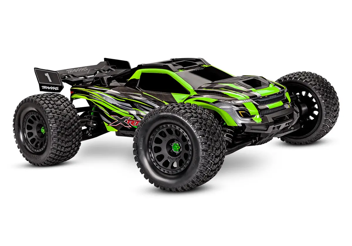 78086-4  Xrt Brushless Electric Race Truck Green 1
