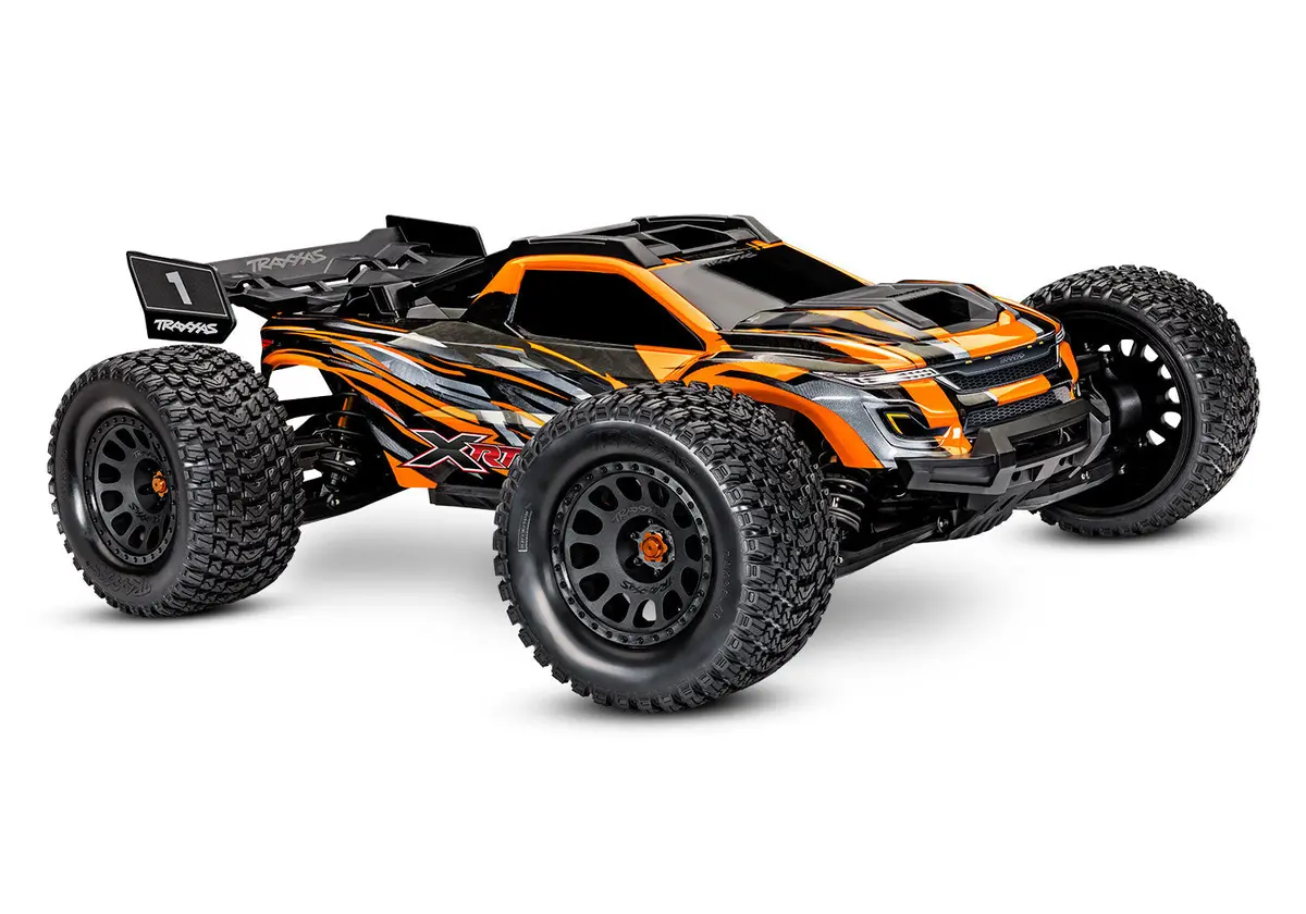 78086-4  Xrt Brushless Electric Race Truck Orange 1