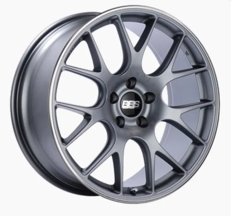 Bbs Ch-R 20X8.5 5X114.3 Et38 Satin Titanium Polished Rim Protector Wheel -82Mm Pfs/Clip Required 1