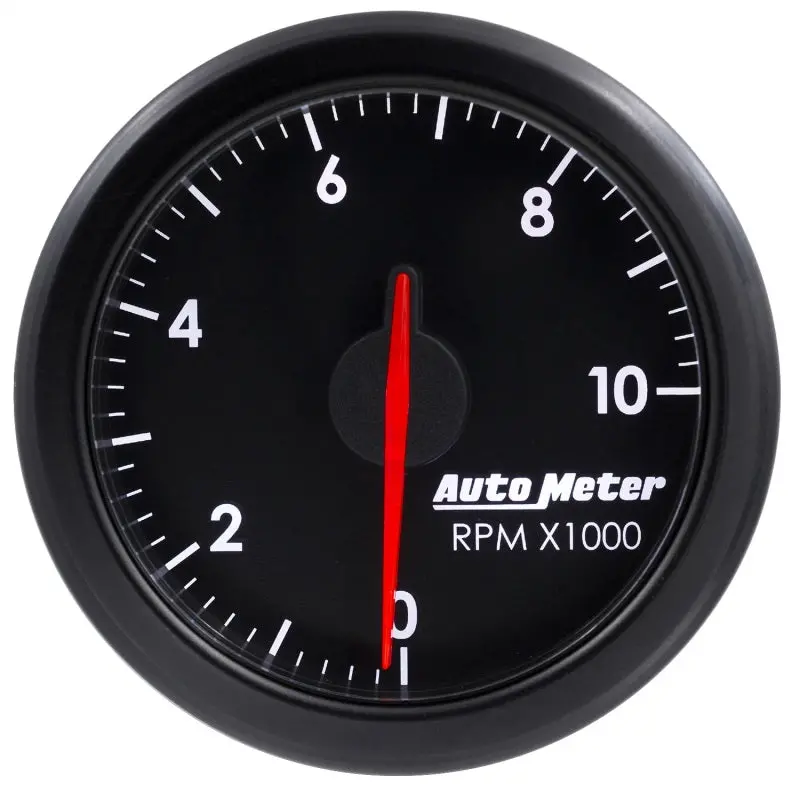 2-1/16" Tach, 0-10,000 Rpm, Air-Core, Airdrive, Black 1