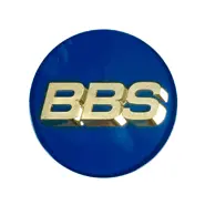 Genuine Bbs Rs / Rm / Rf 3D-Text Logo Cap Set (Blue/Gold) 1
