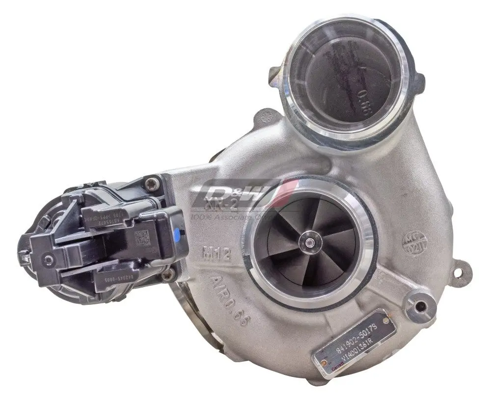 D&W Diesel - Genuine Garrett Mgt2260 Turbocharger Bmw 4.4L V8 S63 Twin Turbo (2018-2022) 1