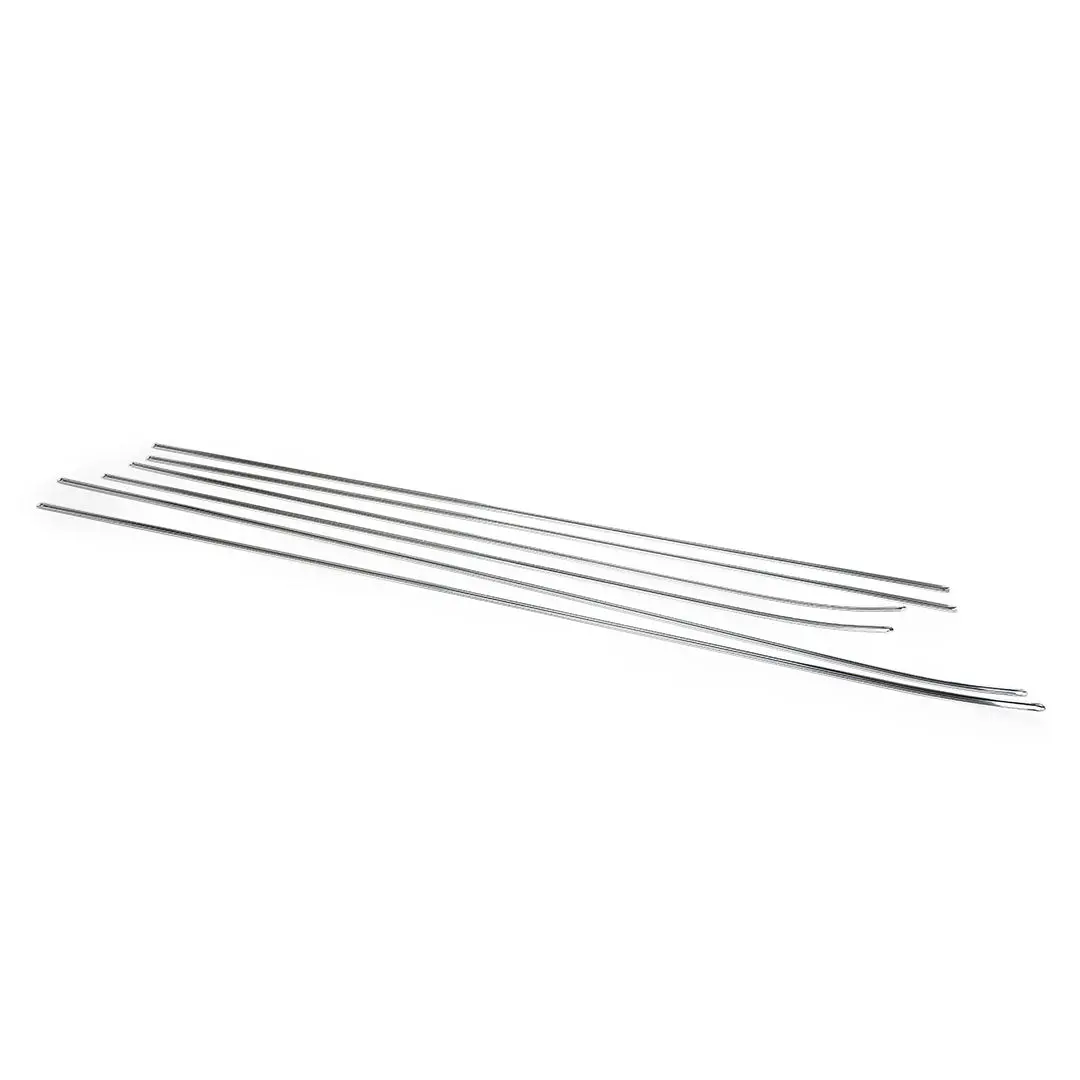 Mk1 Polished Door Trim - For 2-Door Golf (6 Piece Set) 1