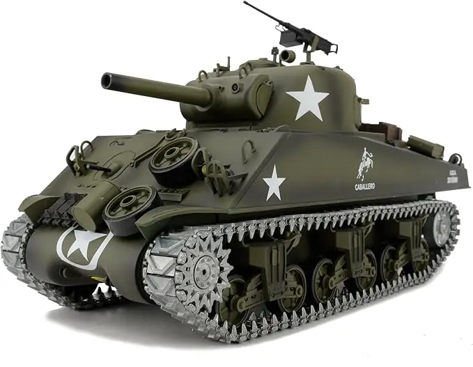 Rc Pro V7.0 1-16 U.S.A M4a3 "Sherman" Rc Tank(Bb And Ir) - Full Pro Version 3898-Full Pro 1