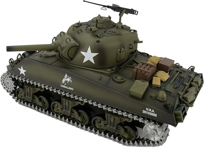 Rc Pro V7.0 1-16 U.S.A M4a3 "Sherman" Rc Tank(Bb And Ir) - Full Pro Version 3898-Full Pro 2