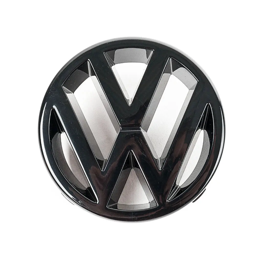 Oem Vw Grille Badge (Black) - Late-Mk1(Cabriolet)/Mk2/Mk3 1