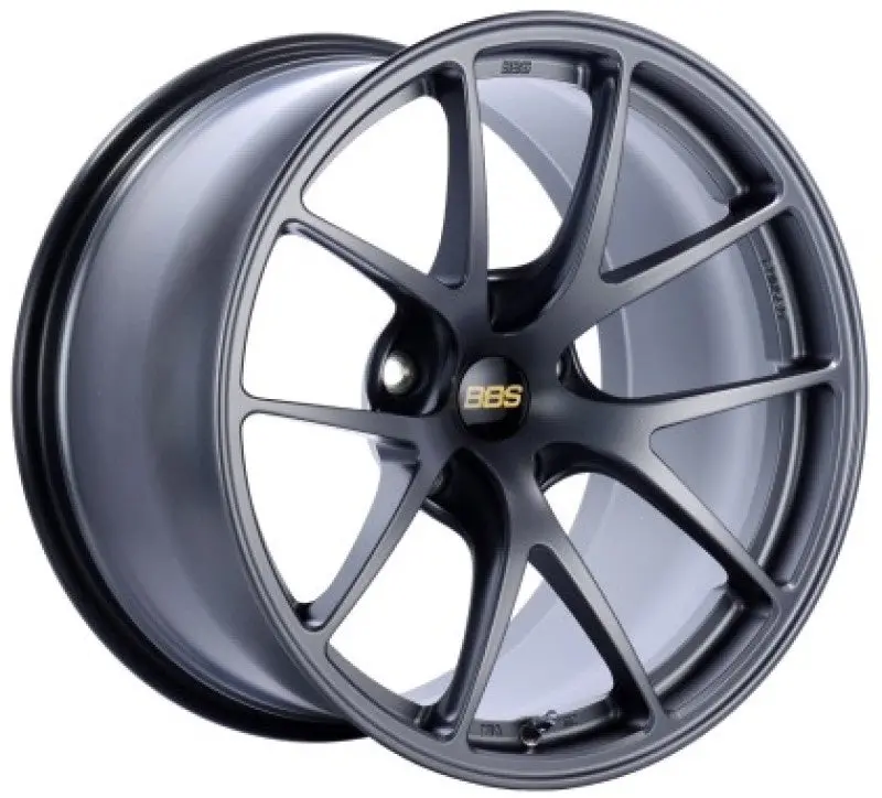 Bbs Ri-A 18X9.5 5X120 Et23 Matte Gray Wheel -82Mm Pfs/Clip Required 1