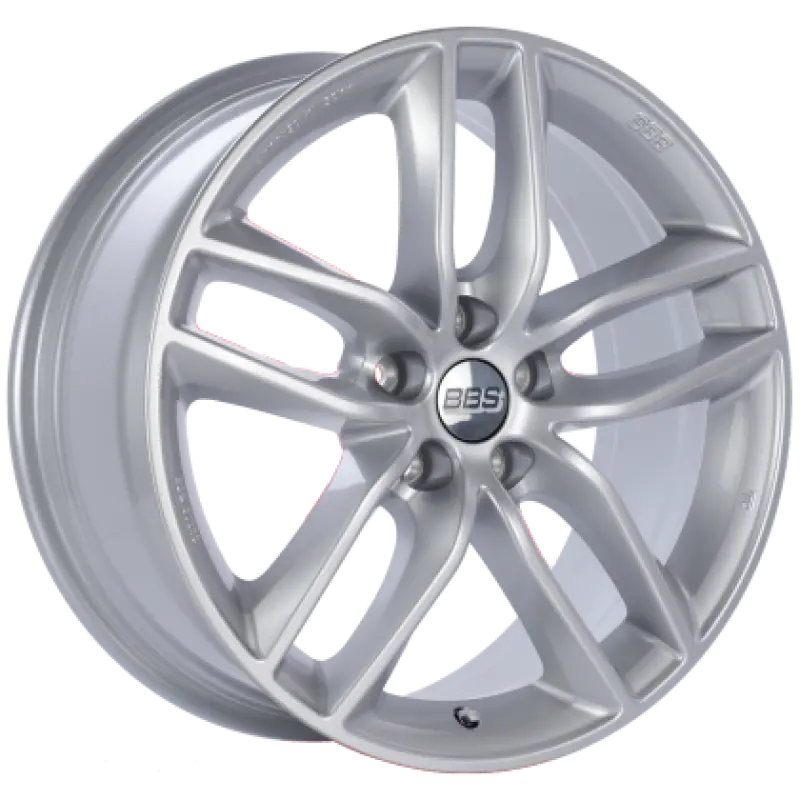 Bbs Sx 18X8 5X112 Et35 Sport Silver Wheel -82Mm Pfs/Clip Required 1