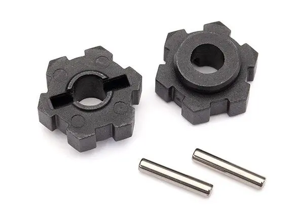 8956 Wheel Hubs, Hex (2) 2.5X12 1