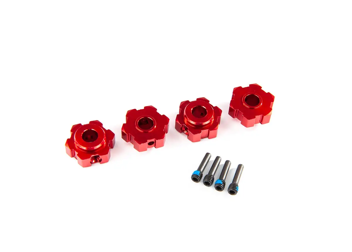 8956R Wheel Hubs, Hex, Aluminum 1
