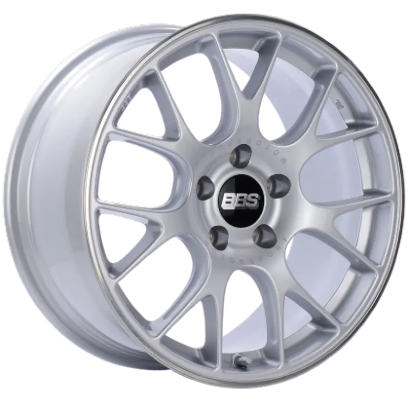 Bbs Ch-R 19X11 5X130 Et56 Cb71.6 Brilliant Silver Polished Rim Protector Wheel W/ Motorsport Etching 1