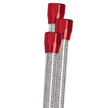 Fps Series 3000 Stainless Race Hose (-8 Size) - 1 Ft. 1