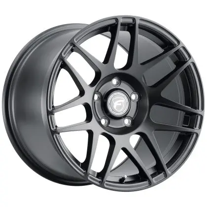 Forgestar F14 Drag 18X8.0 / 5X120 Bp / Et15 / 5.125In Bs Satin Black Wheel 1