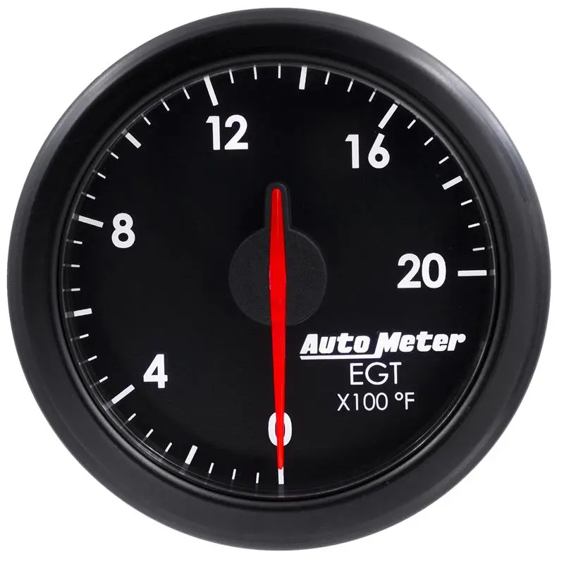 2-1/16" E.G.T, 0-2000 °F, Air-Core, Airdrive, Black 1