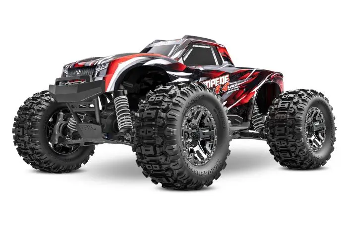 90376-4 1/10 Monster Truck Stampede 4X4 Vxl Red 1