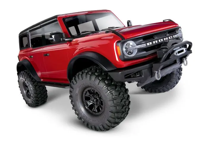 92076-4 Trx-4 2021 Ford Bronco 1/10 Scale Trail Crawler Red 1