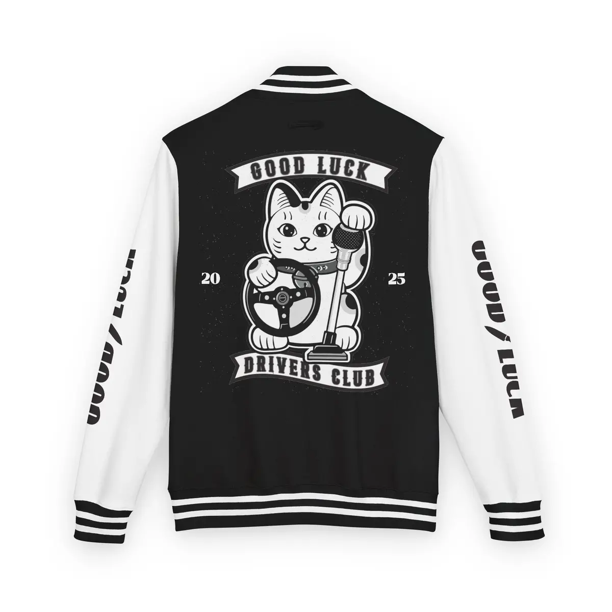 Bfi Jdm Good Luck Letterman Jacket 1