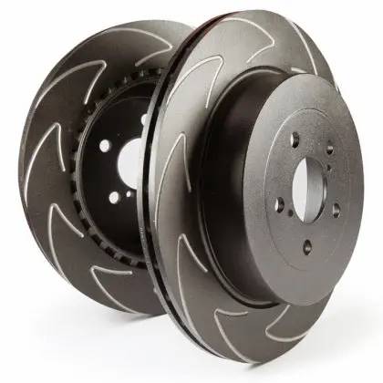 Front Slotted Ebc (Blade) Brake Rotors - Pair 10.9" (276X22) 1