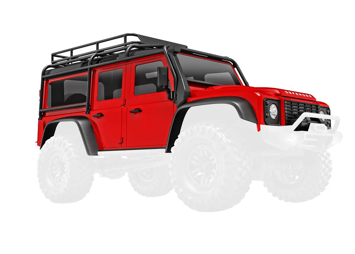 9712-Red Body, Land Rover® Defender®, Complete, 1