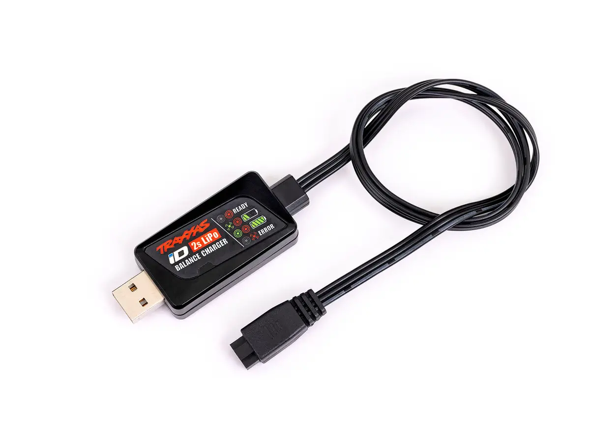 9767 Traxxas Charger, Id® Balance, Usb 1
