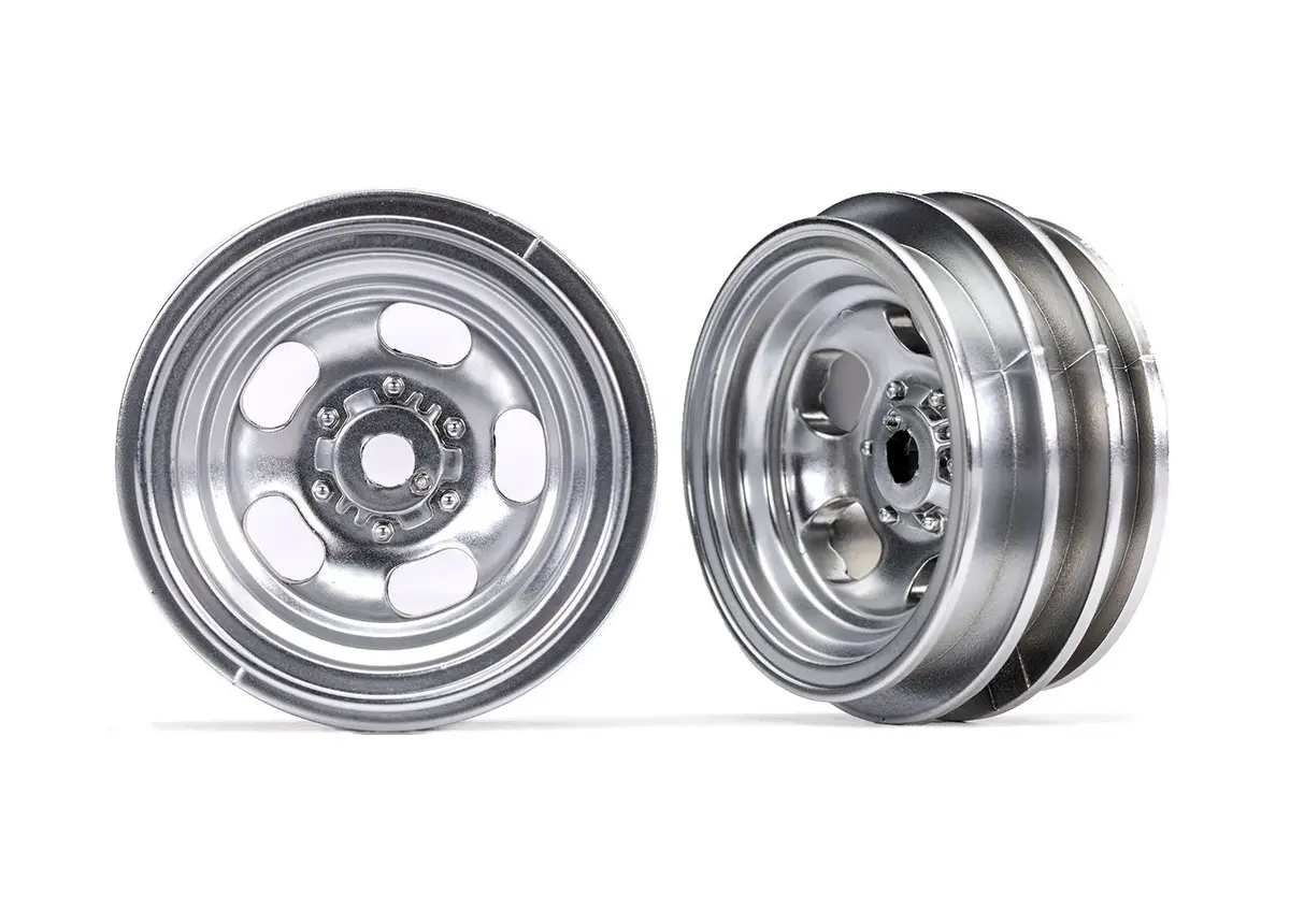 9869 Wheels, 1.0" (Satin Chrome) (2) 1