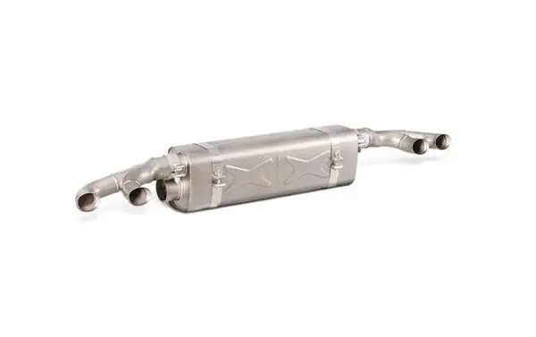 Akrapovic Porsche 911 Turbo/Turbo S (991.2) Slip-On Line (Titanium) (Requires Diffuser) 1