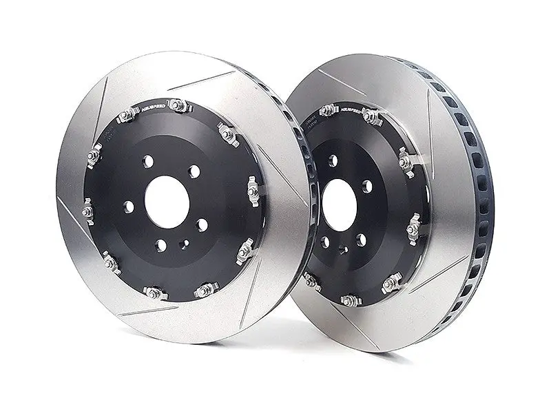 Neuspeed 2-Piece Floating Brake Rotors | Front 370Mm Slotted • Rs3 8V/8V.2 1