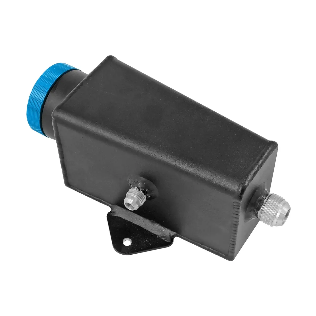 Spa Turbo Power Steering Tank Firewall Mount (Right Inlet) - Blue Cap 1