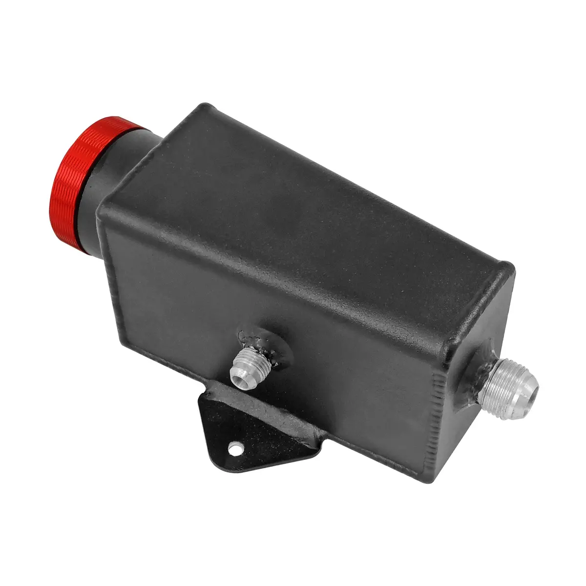 Spa Turbo Power Steering Tank Firewall Mount (Right Inlet) - Red Cap 1