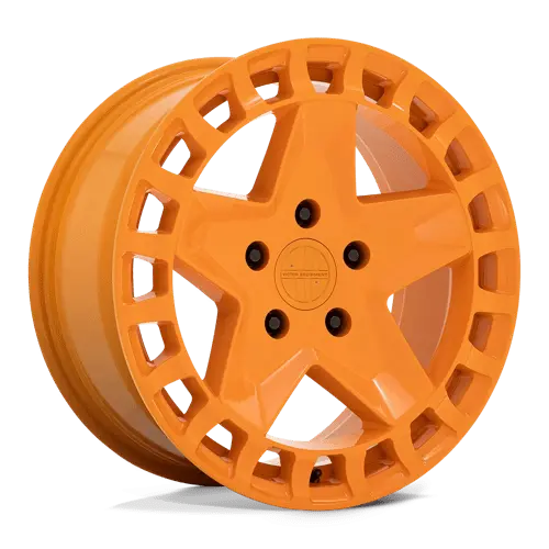 Victor Equipment Alpen 17X8 5X130 Et10 Gloss Orange 1
