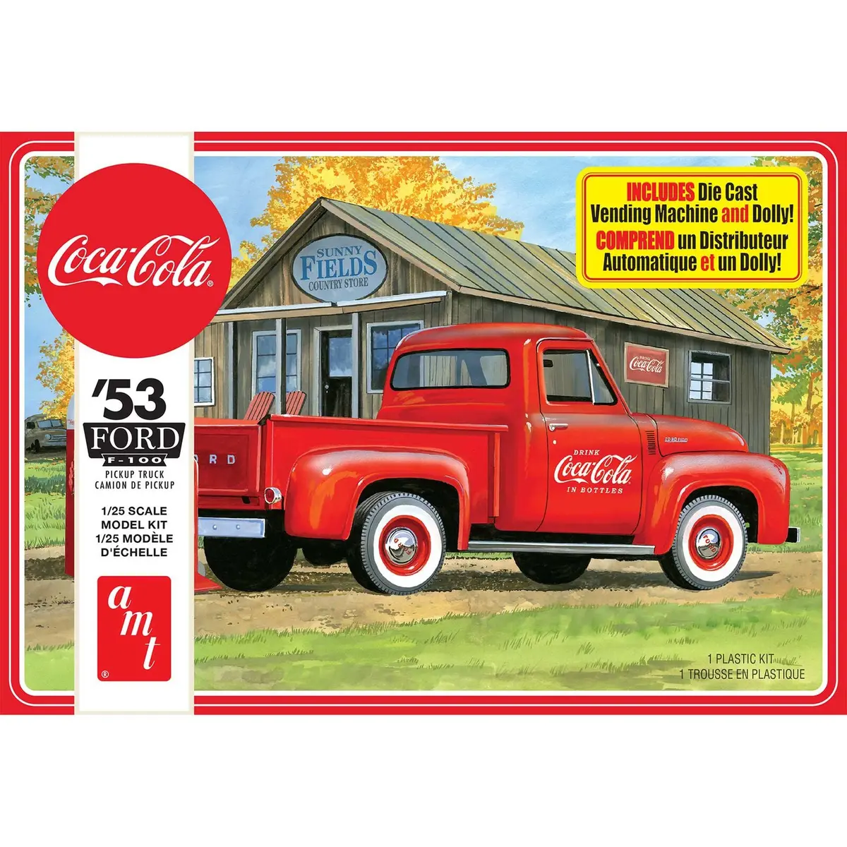 1/25 1953 Ford Pickup, Coca Cola 1