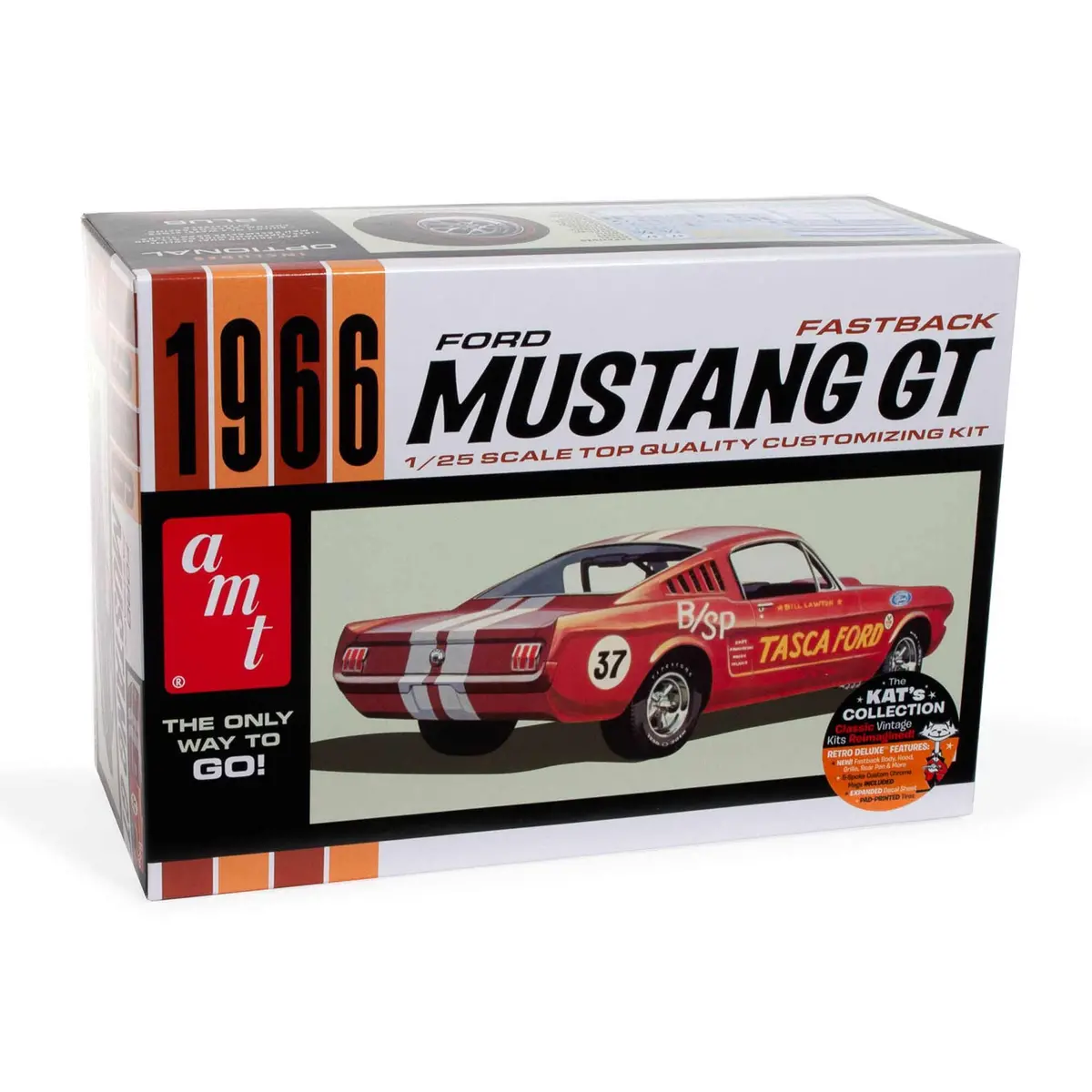 1966 Ford Mustang Fastback 2+2, 1/25Th 1
