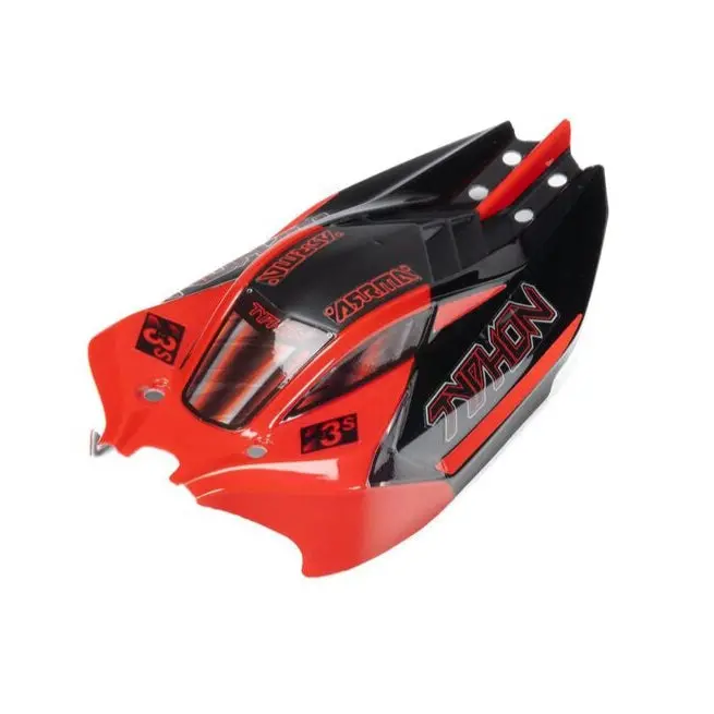 Arrma Typhon Grom Body – Red/Black Pre-Painted Replacement Shell [Ara1561] 1