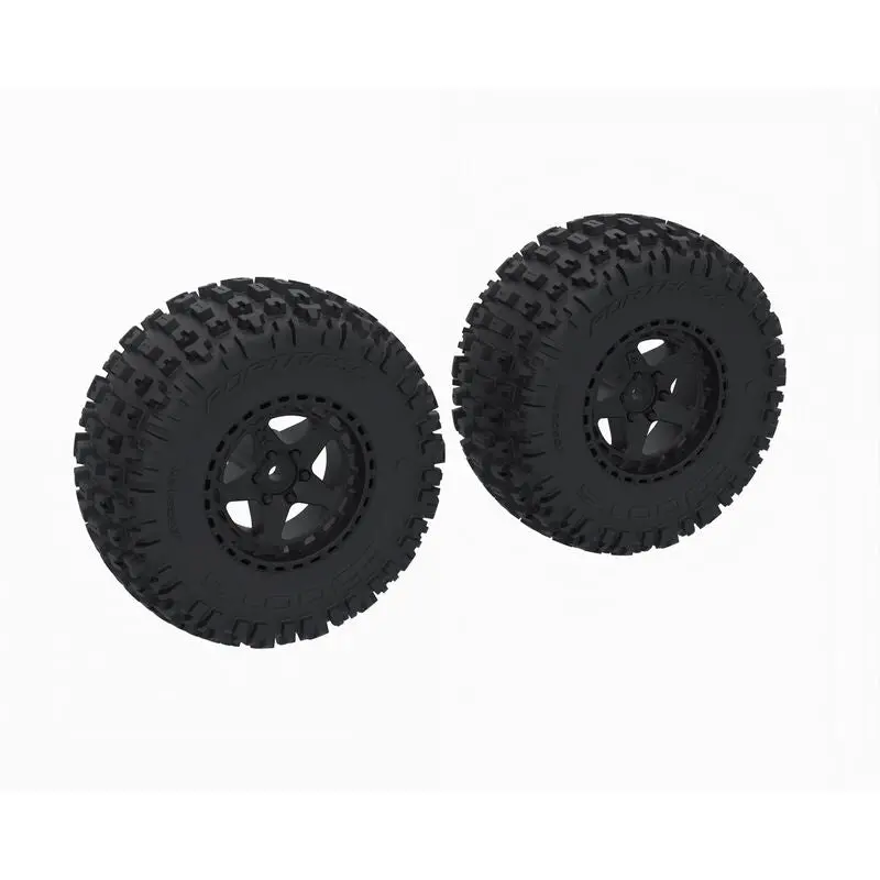 Arrma Dboots Fortress Sc Glued Tire Set Black (2Pcs) 1