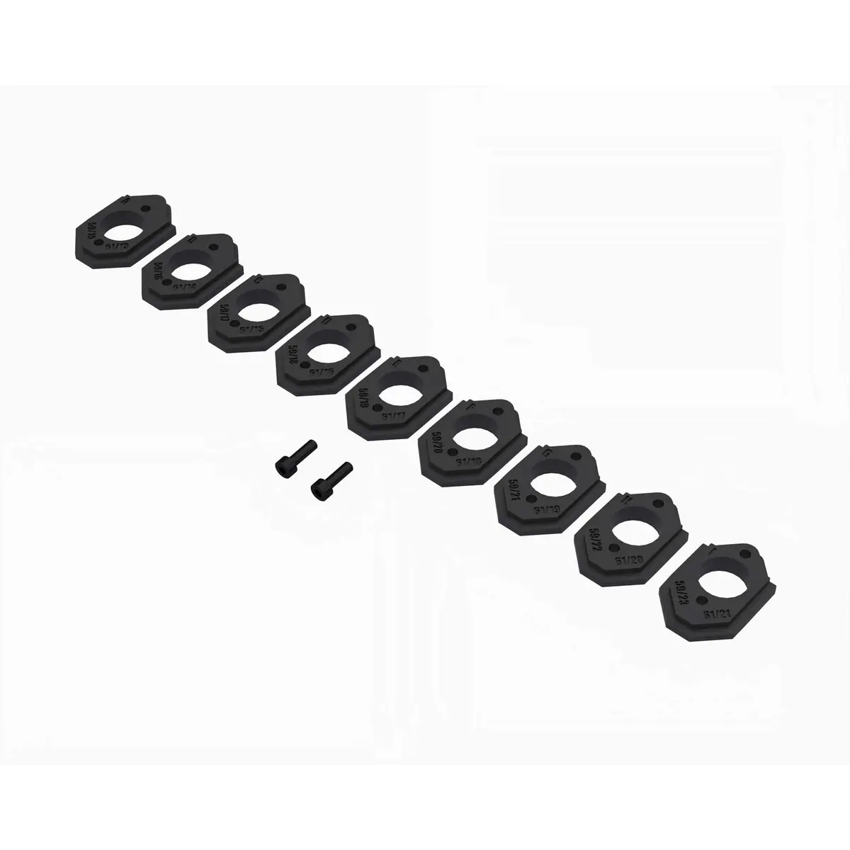 Arrma Motor Plate Set - Grom (9 Pcs) 1