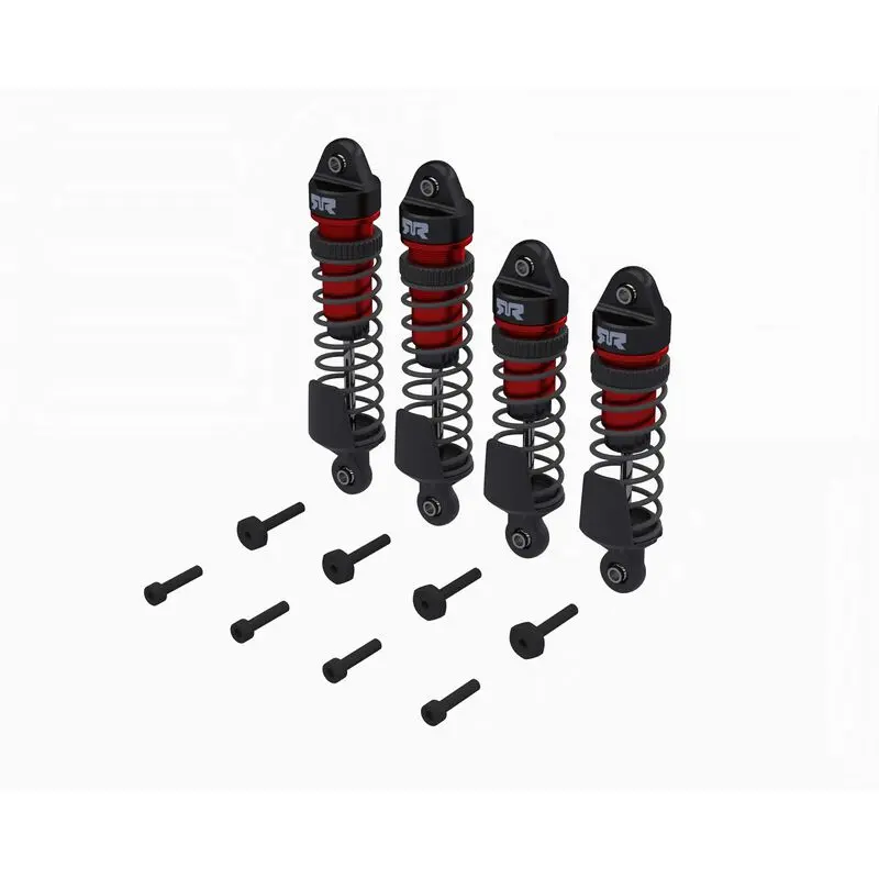 Arrma 	Shock Set, F/R Assembled,700Cst Oil (Red) (4Pcs) - Mini 1