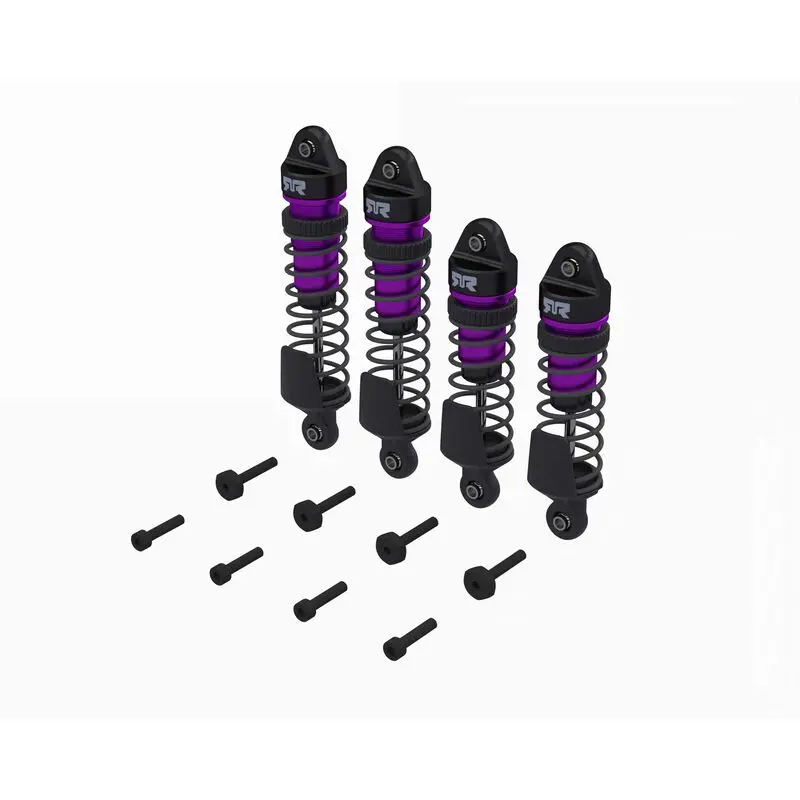 Arrma Ara-2762 Mini Kraton Assembled Shock Set F/R 700Cst Purple (4Pcs) 1
