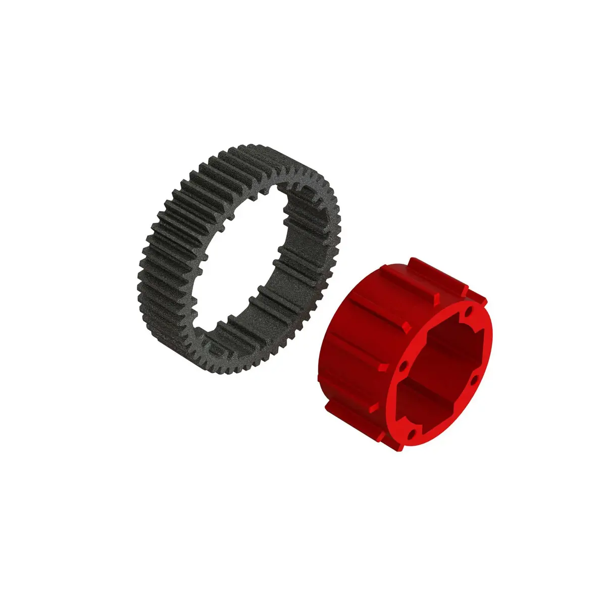 Aluminum Center Diff Case Set (1 Diff) 1